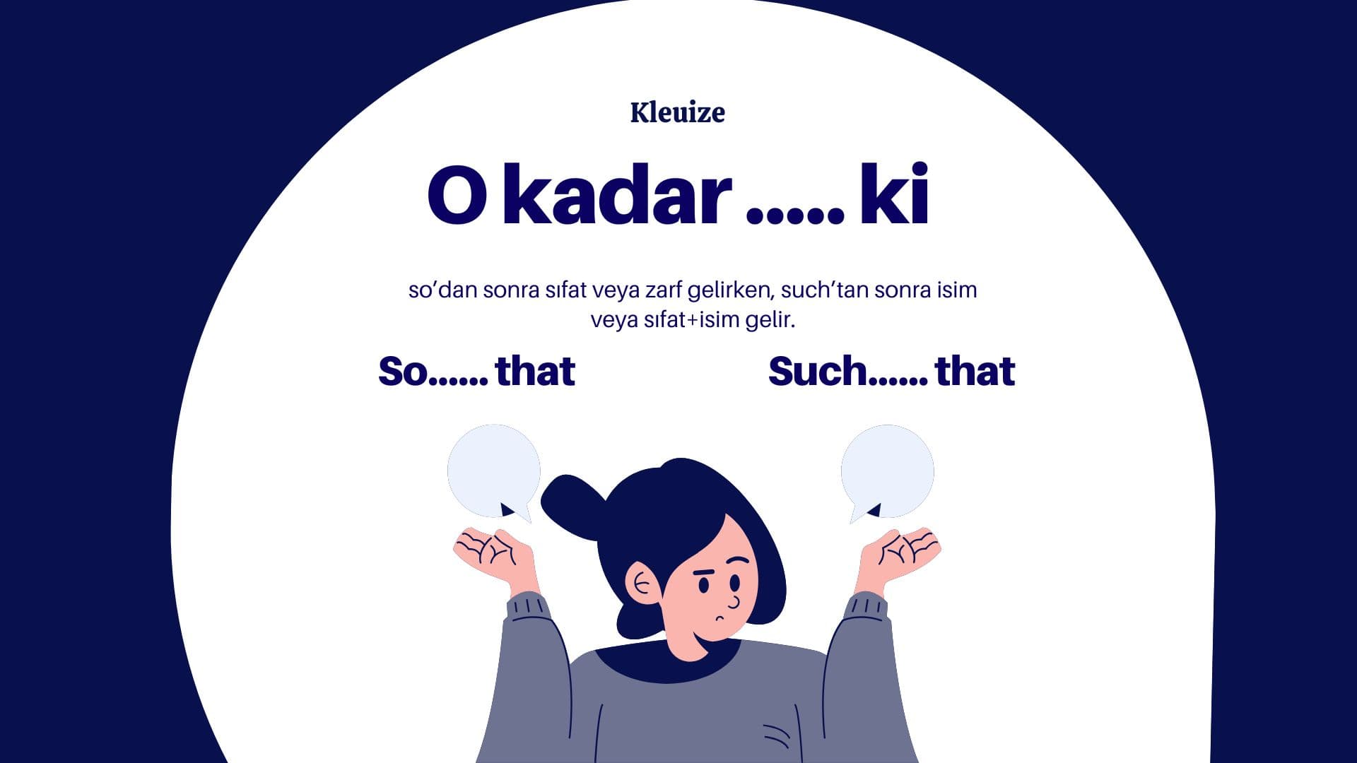 İngilizce'de So... that ve Such... that Kullanımı